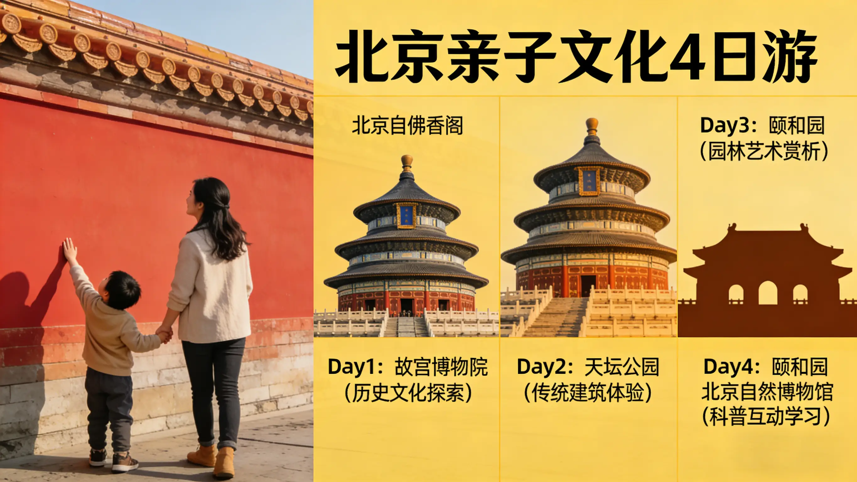 北京亲子文化4日游