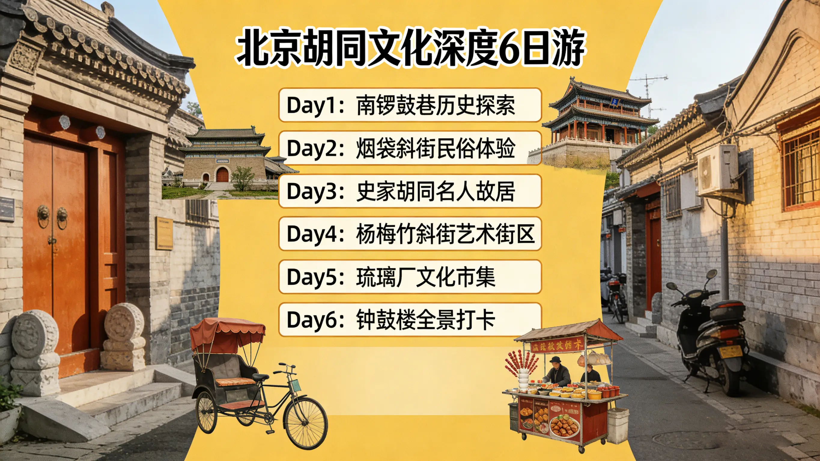 北京胡同文化游